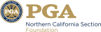 Logo for "NORTHERN CALIFORNIA PGA FOUNDATION"