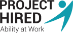 Logo for "PROJECT HIRED INC"