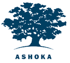Logo for "ASHOKA"