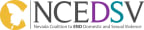 Logo for "NEVADA COALITION TO END DOMESTIC AND SEXUAL VIOLEN"