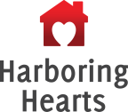 Logo for "HARBORING HEARTS HOUSING FOUNDATION INC"