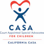 Logo for "CALIFORNIA COURT APPOINTED SPECIAL ADVOCATE ASSOCIATION"
