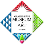 Logo for "Grants Pass Museum of Art"