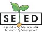 Logo for "SUPPORT FOR EDUCATIONAL AND ECONOMIC DEVELOPMENT"