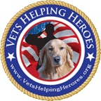 Logo for "Vets Helping Heroes Inc"