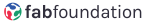 Logo for "THE FAB FOUNDATION"