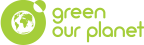 Logo for "GREEN OUR PLANET"