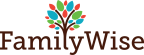 Logo for "FamilyWise Services"