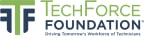 Logo for "TECHFORCE FOUNDATION"