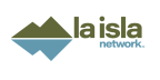 Logo for "LA ISLA FOUNDATION"