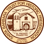 Logo for "SANTA BARBARA TRUST FOR HISTORIC PRESERVATION"
