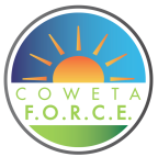 Logo for "COWETA FORCE INC"
