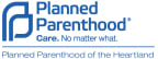 Logo for "PLANNED PARENTHOOD OF THE HEARTLAND INC"