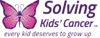 Logo for "SOLVING KIDS' CANCER INC"