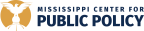 Logo for "MISSISSIPPI CENTER FOR PUBLIC POLICY"