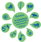 Logo for "PARTNERS IN ADVENTURE INC"