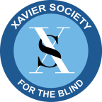 Logo for "XAVIER SOCIETY FOR THE BLIND"