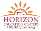 Logo for "HORIZON EDUCATION CENTERS"