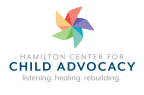 Logo for "HAMILTON CENTER FOR CHILD ADVOCACY"