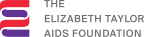 Logo for "THE ELIZABETH TAYLOR AIDS FOUNDATION C/O GCBM"