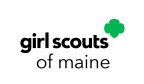 Logo for "GIRL SCOUTS OF MAINE"