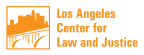 Logo for "LOS ANGELES CENTER FOR LAW AND JUSTICE"