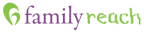 Logo for "FAMILY REACH FOUNDATION"