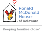 Logo for "RONALD MCDONALD HOUSE CHARITIES OF GREATER DELAWARE INC"