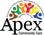 Logo for "APEX COMMUNITY CARE INC"