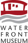 Logo for "THE WATERFRONT MUSEUM"