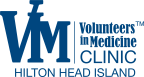 Logo for "THE VOLUNTEERS IN MEDICINE CLINIC"