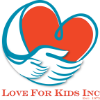 Logo for "LOVE FOR KIDS INC"