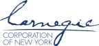Logo for "CARNEGIE CORPORATION OF NEW YORK"