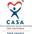 Logo for "COURT APPOINTED SPECIAL ADVOCATES OF KERN COUNTY"