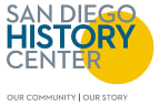 Logo for "SAN DIEGO HISTORICAL SOCIETY"