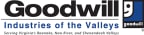 Logo for "GOODWILL INDUSTRIES OF THE VALLEYS INC"