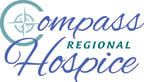 Logo for "COMPASS REGIONAL HOSPICE INC"
