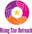 Logo for "Rising Star Outreach Inc"