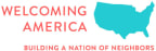 Logo for "WELCOMING AMERICA INC"