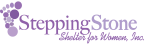 Logo for "STEPPING STONE SHELTER FOR WOMEN INC"