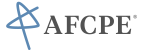 Logo for "ASSOCIATION FOR FINANCIAL COUNSELING AND PLANNING EDUCATION"