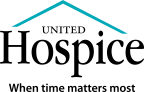 Logo for "UNITED HOSPICE INC"