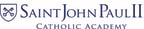 Logo for "SAINT JOHN PAUL II CATHOLIC ACADEMY"