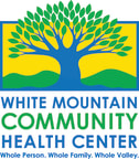 Logo for "White Mountain Community Health Center"
