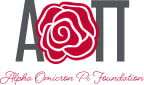 Logo for "ALPHA OMICRON PI FOUNDATION"