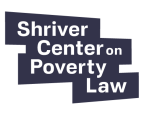 Logo for "SHRIVER CENTER ON POVERTY LAW"