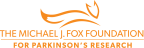 Logo for "THE MICHAEL J FOX FOUNDATION FOR PARKINSON'S RESEARCH"