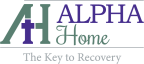 Logo for "ALPHA HOME INC"