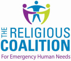 Logo for "RELIGIOUS COALITION FOR EMERGENCY HUMAN"