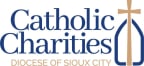 Logo for "CATHOLIC CHARITIES OF THE DIOCESE OF SIO SIOUX CITY"